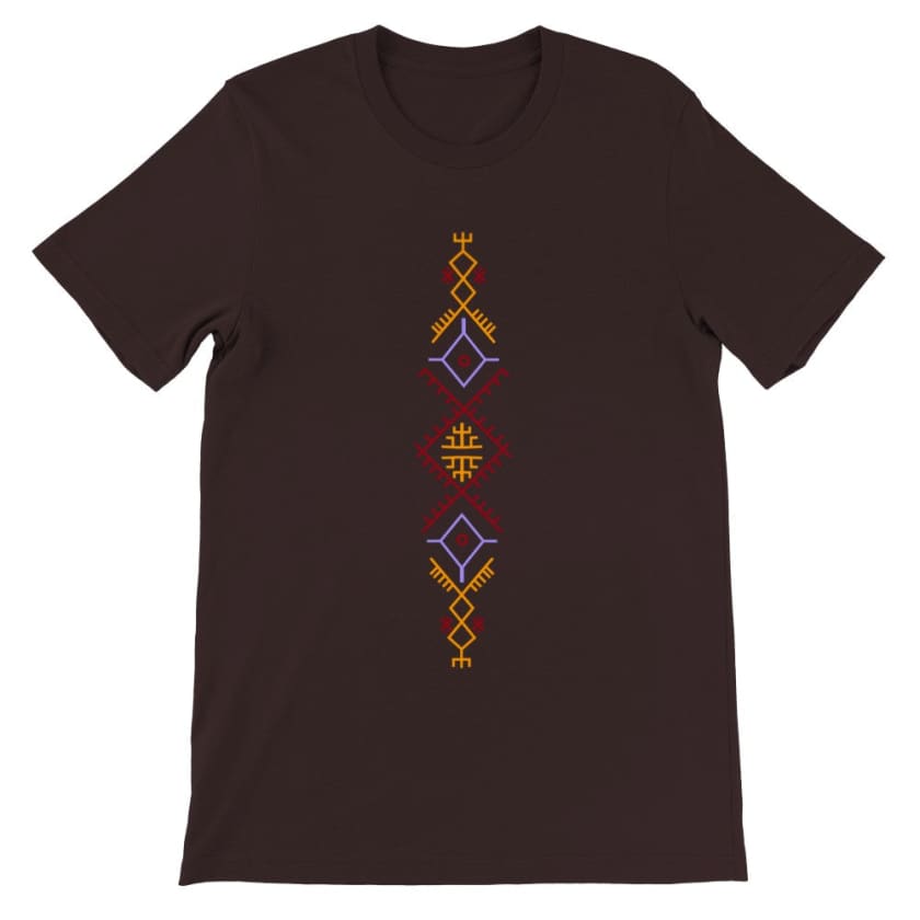 T-shirt motif géométrique Amazigh berbère Maroc | Gelato