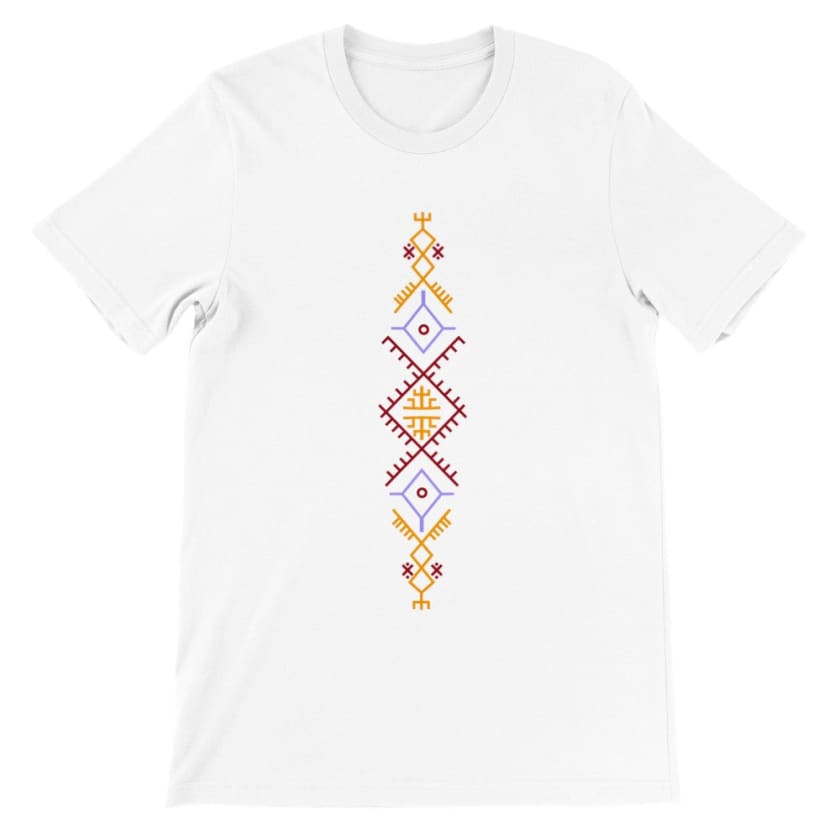 T-shirt motif géométrique Amazigh berbère Maroc | Gelato