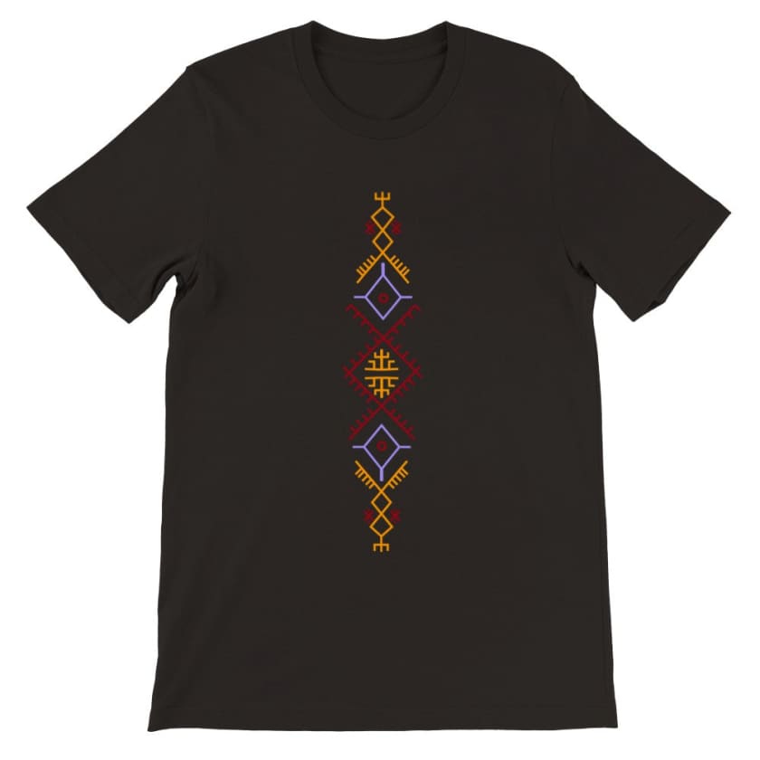 T-shirt motif géométrique Amazigh berbère Maroc | Gelato
