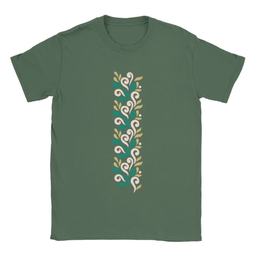 T-shirt Motif tarz Rbati zouaka classique unisexe - Vert 