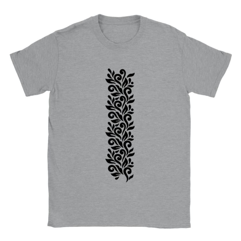 T-shirt Motif tarz Rbati zouaka classique unisexe - Gris 