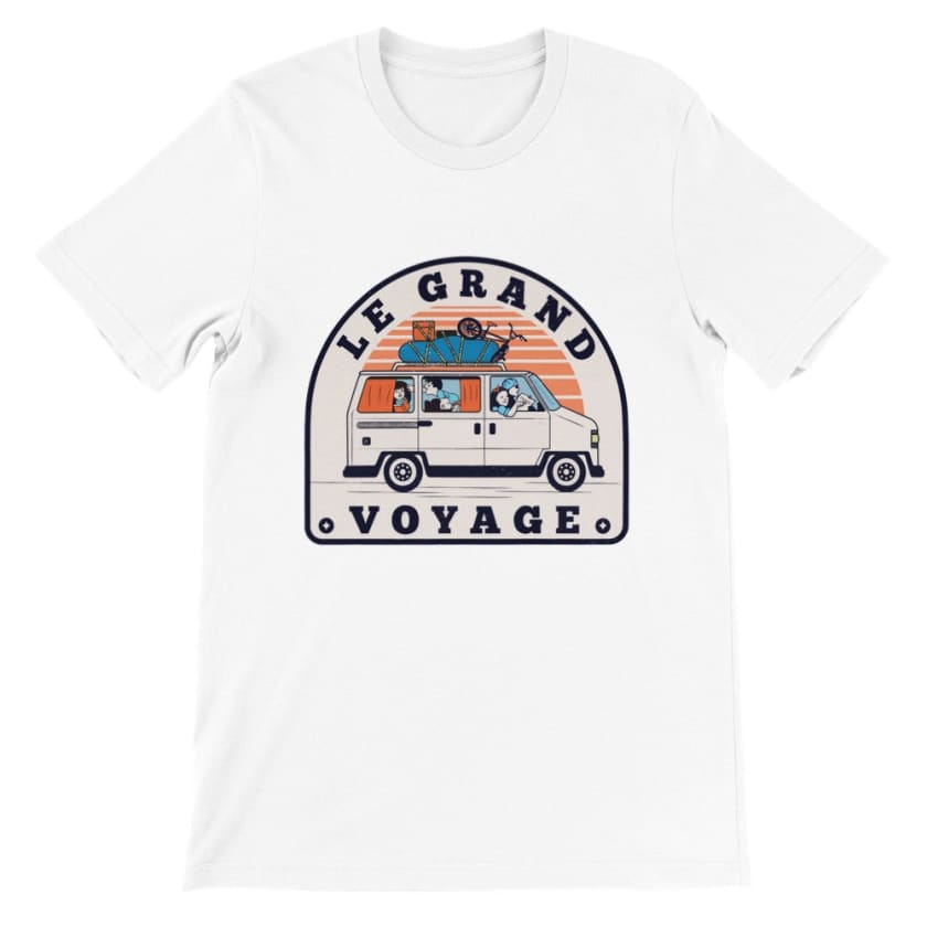 T-shirt nostalgie le grand voyage au bled années 80/90 |