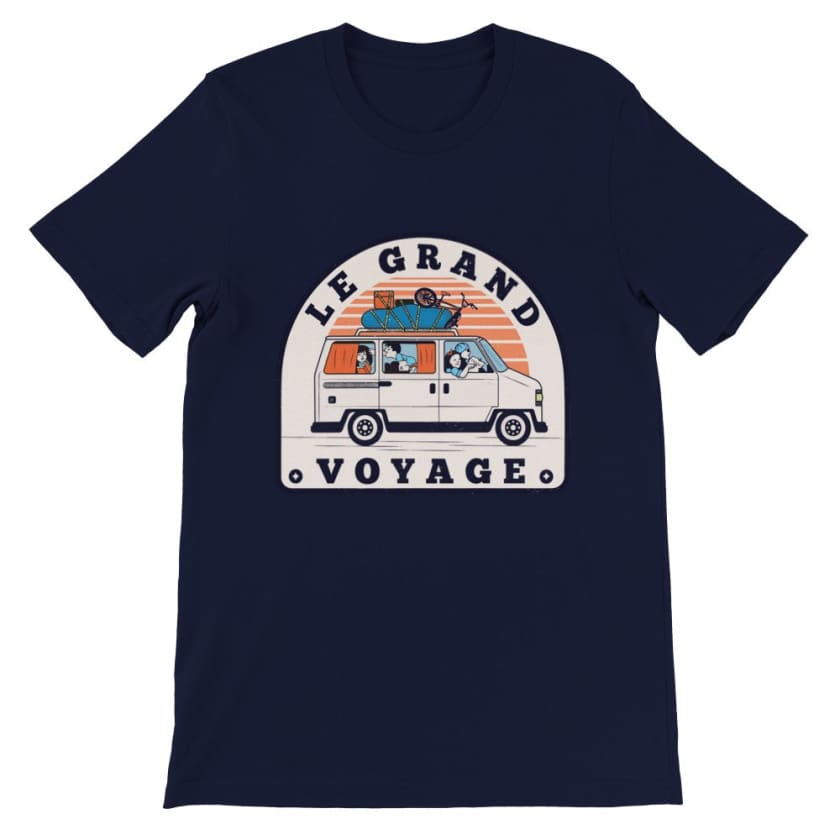 T-shirt nostalgie le grand voyage au bled années 80/90 |