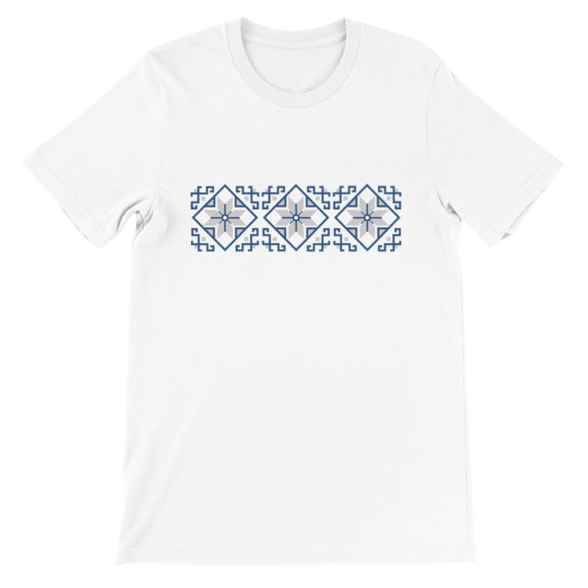 T-shirt Rbati géométrique de Rabat Maroc | Gelato