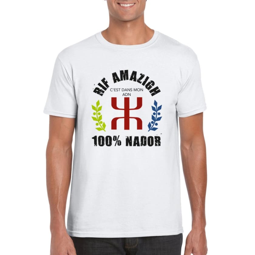 T-shirt Rif Amazigh 100% Nador unisexe | Gelato