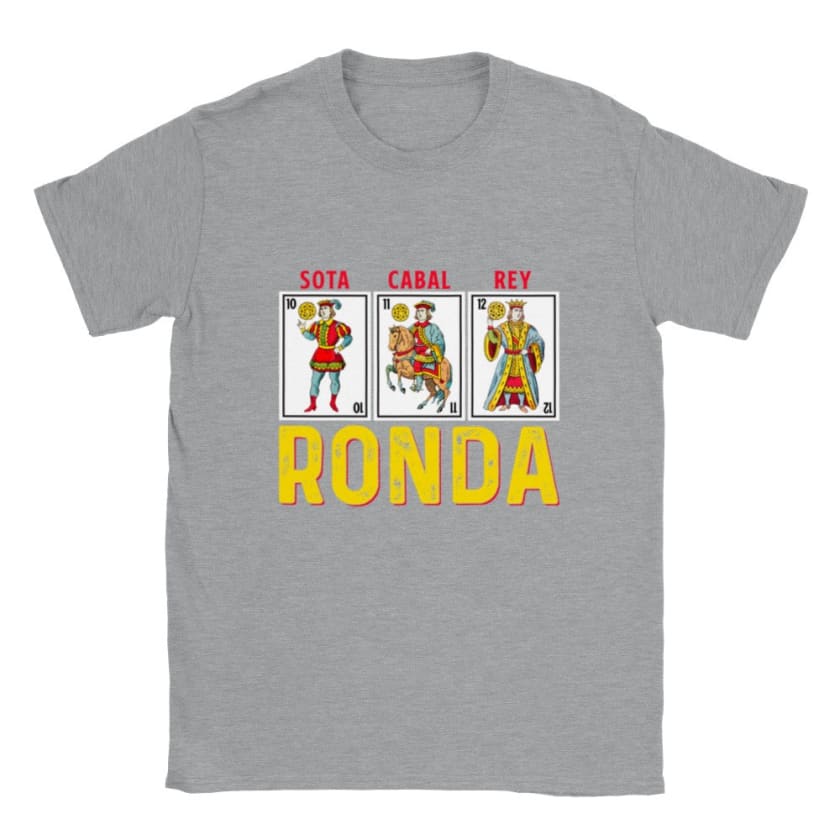 T-shirt Ronda Carte Maroc - Gris sports / S - Print Material