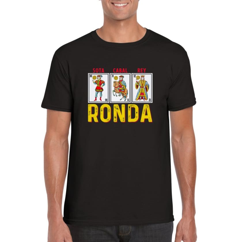 T-shirt Ronda Carte Maroc - Print Material