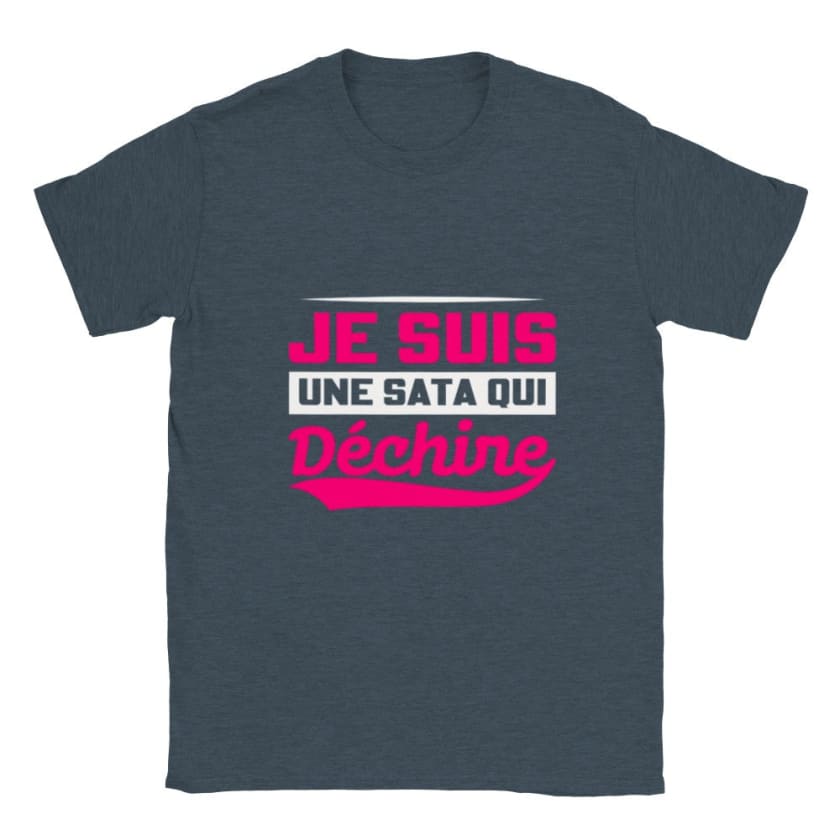 T-shirt Sata Maroc - dark heather / S - Print Material
