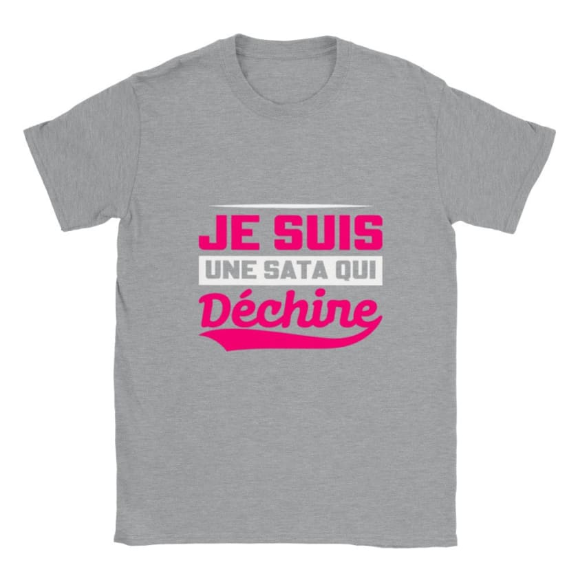 T-shirt Sata Maroc - Gris sports / S - Print Material