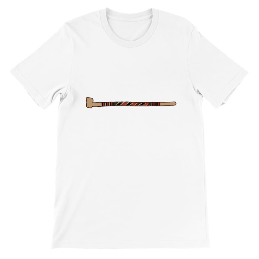 T-shirt sebci - Blanc / S - Print Material