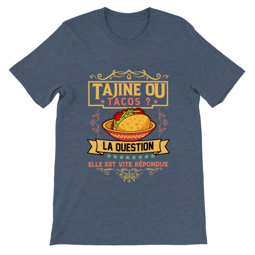 T-shirt Tajine ou tacos - Print Material