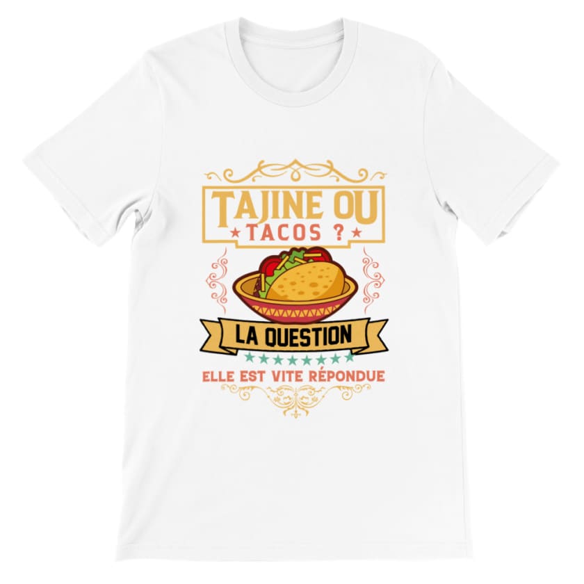 T-shirt Tajine ou tacos - Print Material
