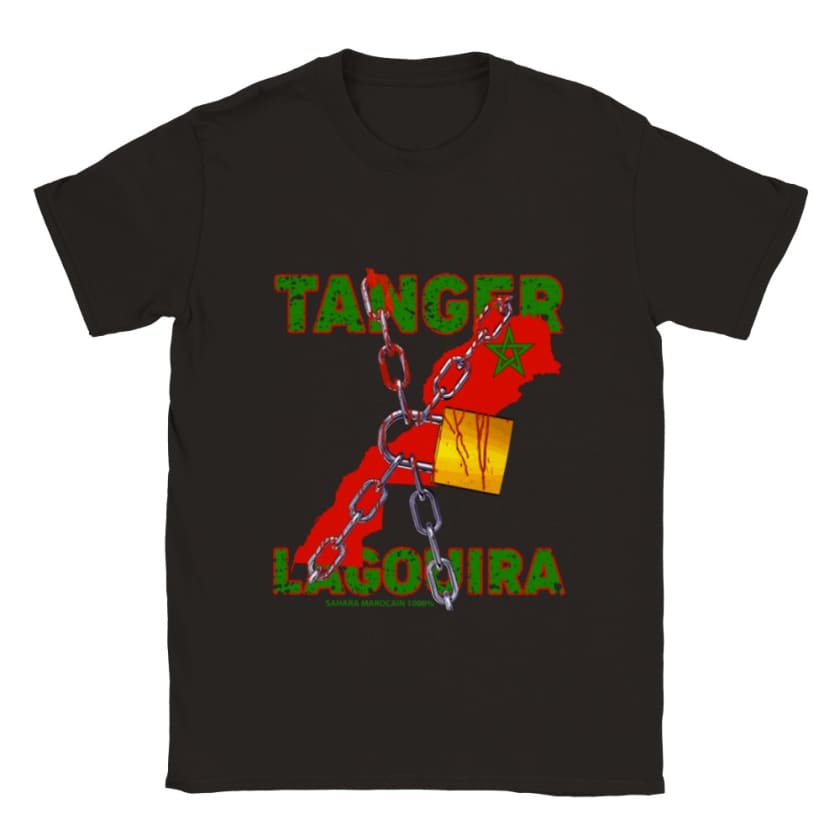 T-shirt Tanger Lagouira sahara Marocain 1000% unisexe |