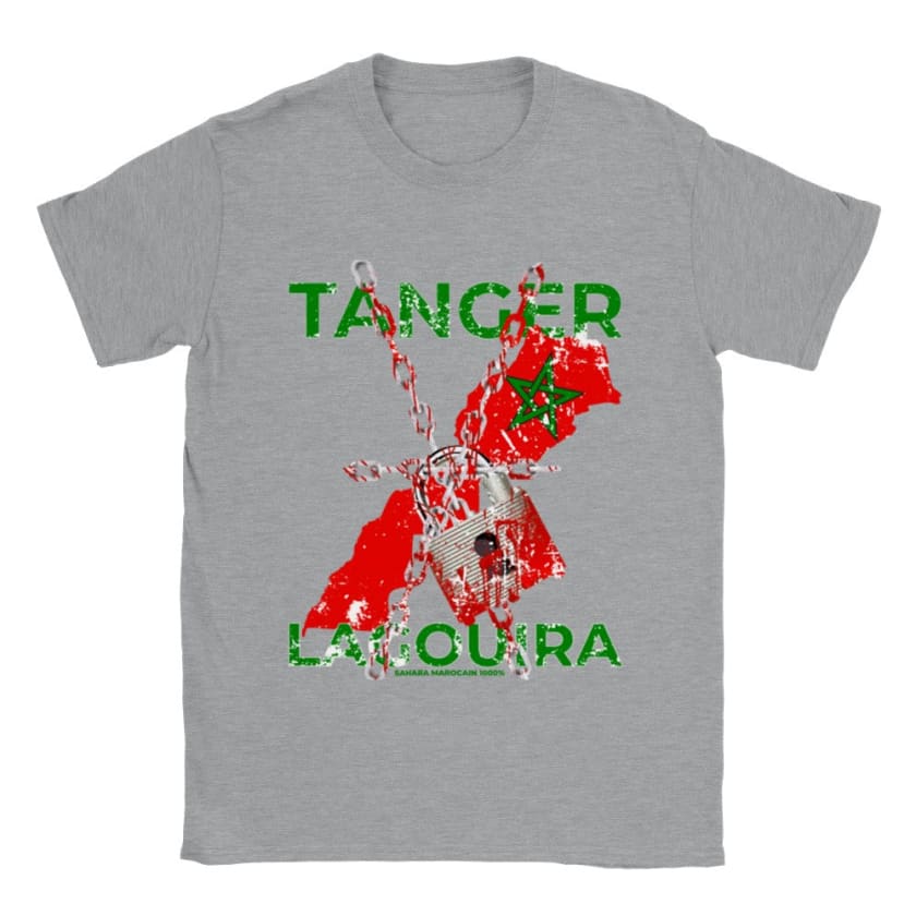 T-shirt Tanger Lagouira sahara Marocain 1000% unisexe |