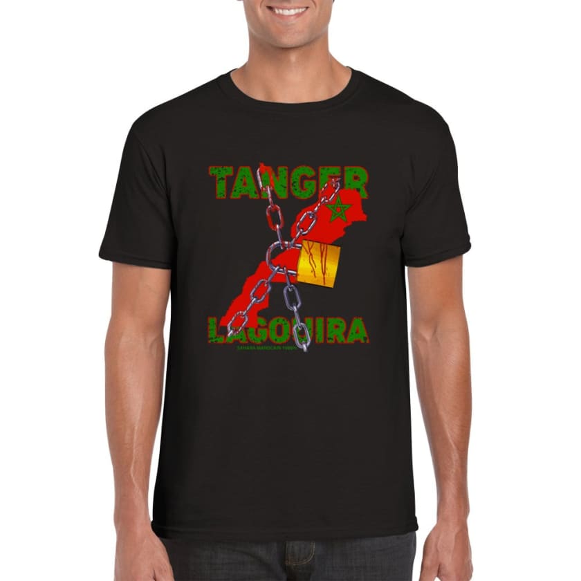 T-shirt Tanger Lagouira sahara Marocain 1000% unisexe |