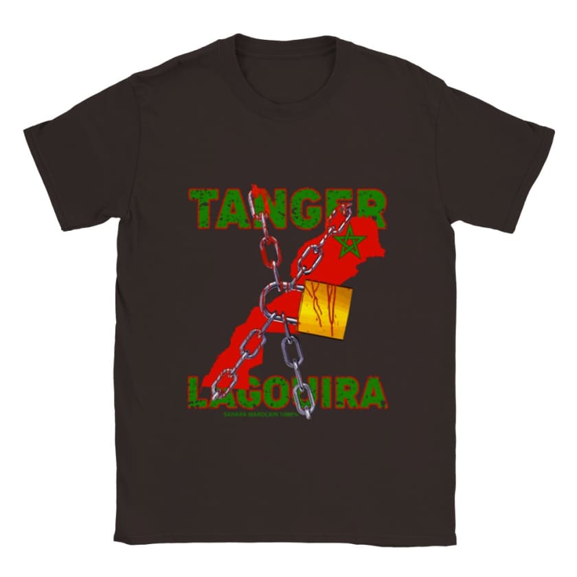 T-shirt Tanger Lagouira sahara Marocain 1000% unisexe |