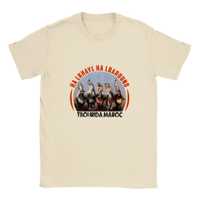 T-shirt Fborida Fantasia Maroc - Naturel / S - Print 