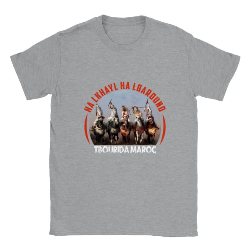 T-shirt Fborida Fantasia Maroc - Gris sports / S - Print 