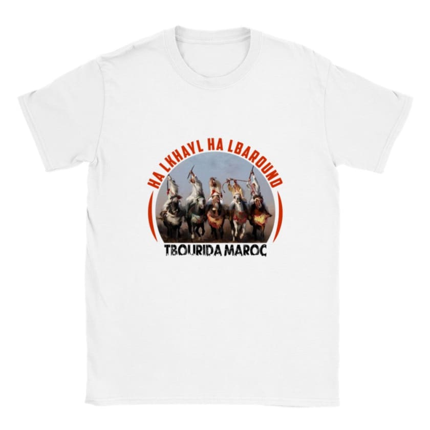 T-shirt Fborida Fantasia Maroc - Blanc / S - Print Material