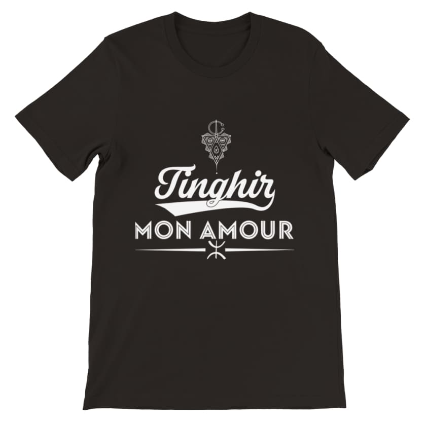 T shirt Tinghir mon Amour - Black / S - Print Material