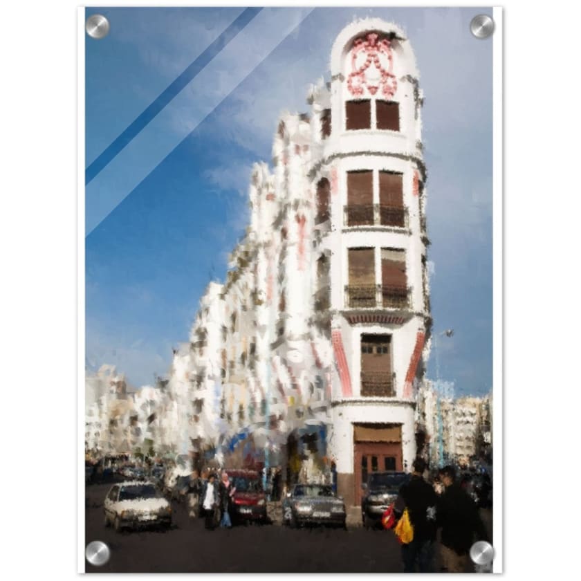 Tableau casa blanca Impression acrylique - 30x40 cm / 12x16″