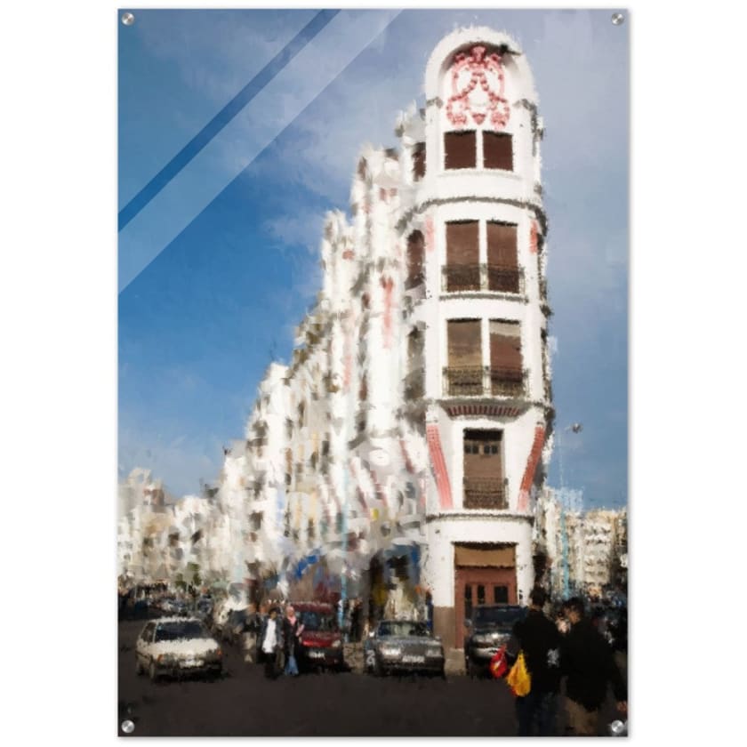 Tableau casa blanca Impression acrylique - Print Material