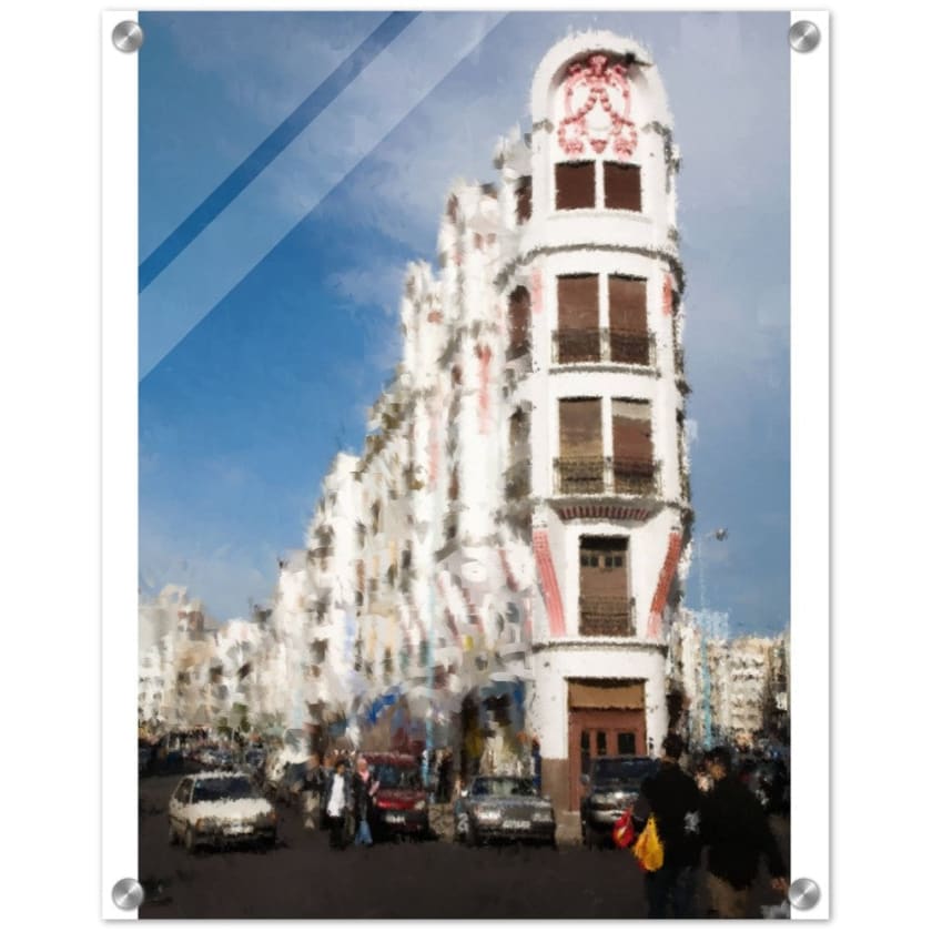 Tableau casa blanca Impression acrylique - 40x50 cm / 16x20″