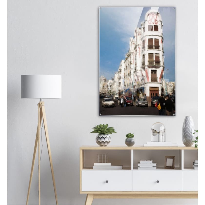 Tableau casa blanca Impression acrylique - Print Material