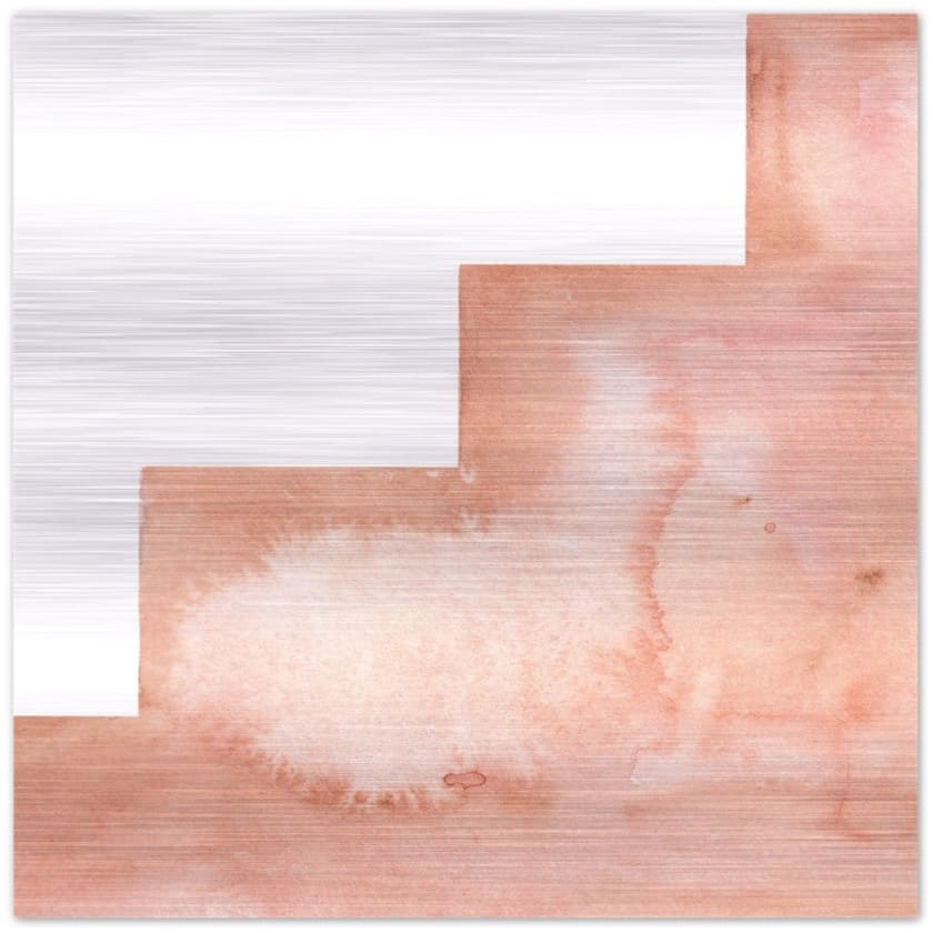 Tableau escalier medina maroc Impression en aluminium brossé