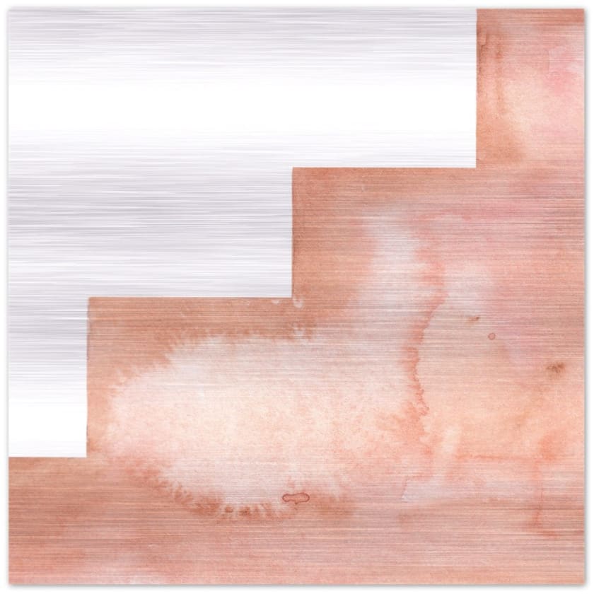 Tableau escalier medina maroc Impression en aluminium brossé