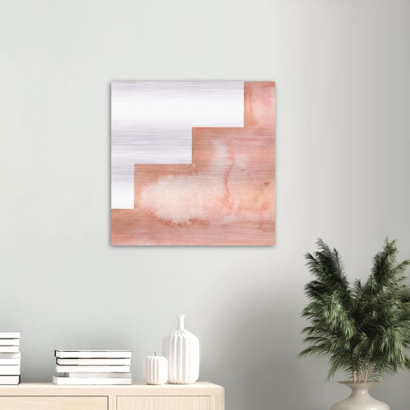 Tableau escalier medina maroc Impression en aluminium brossé