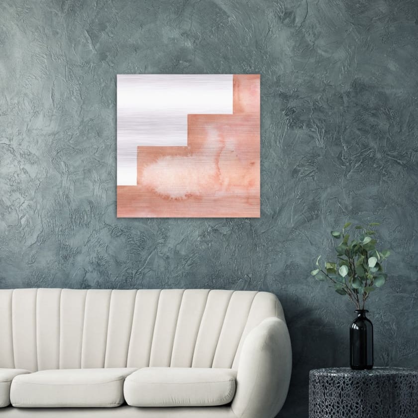 Tableau escalier medina maroc Impression en aluminium brossé