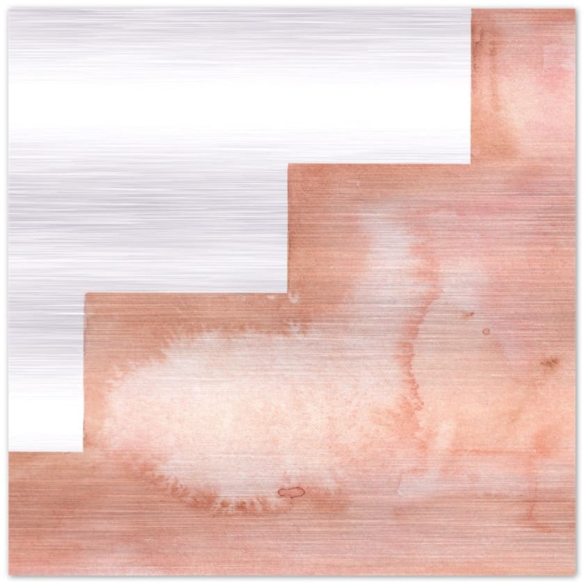 Tableau escalier medina maroc Impression en aluminium brossé