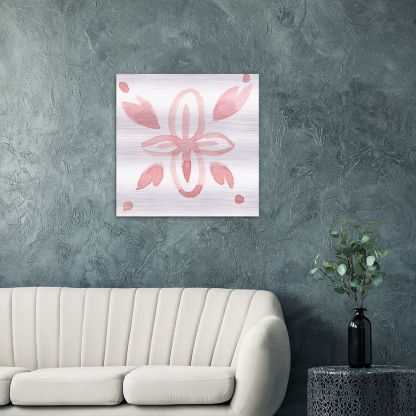 Tableau motif zellige marocain Impression en aluminium 