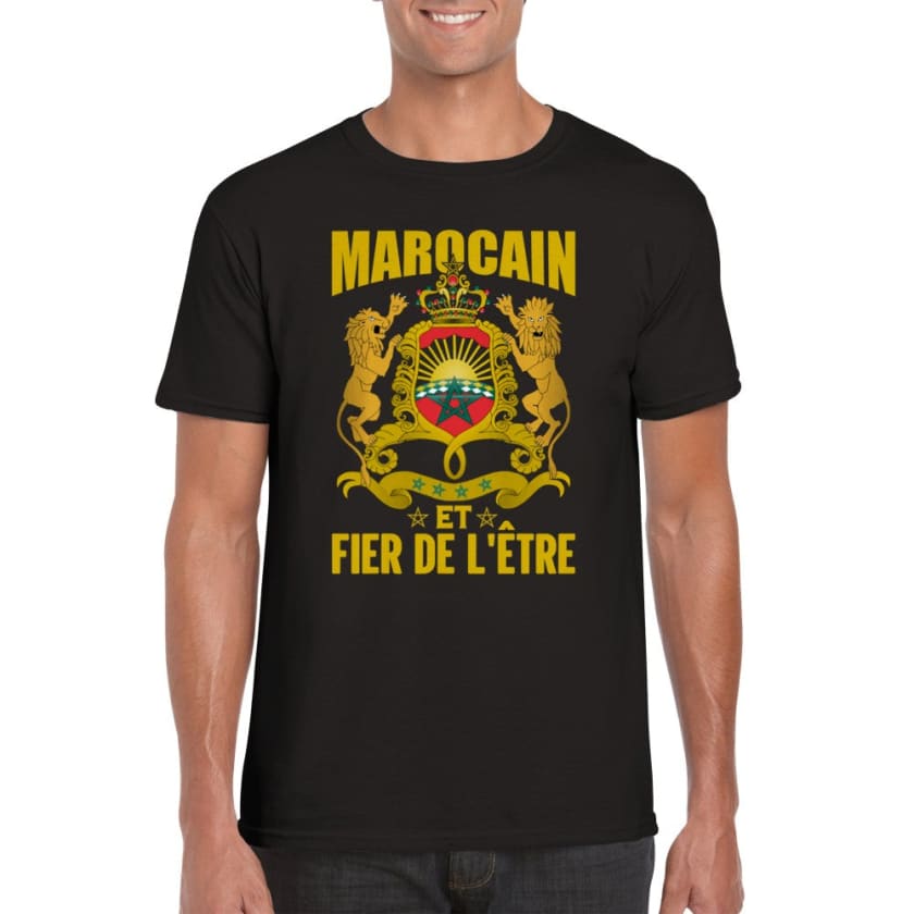 Tee shirt marocain fier - Print Material