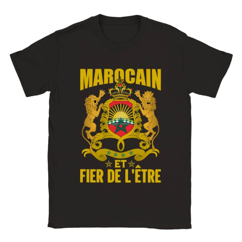 Tee shirt marocain fier - Print Material