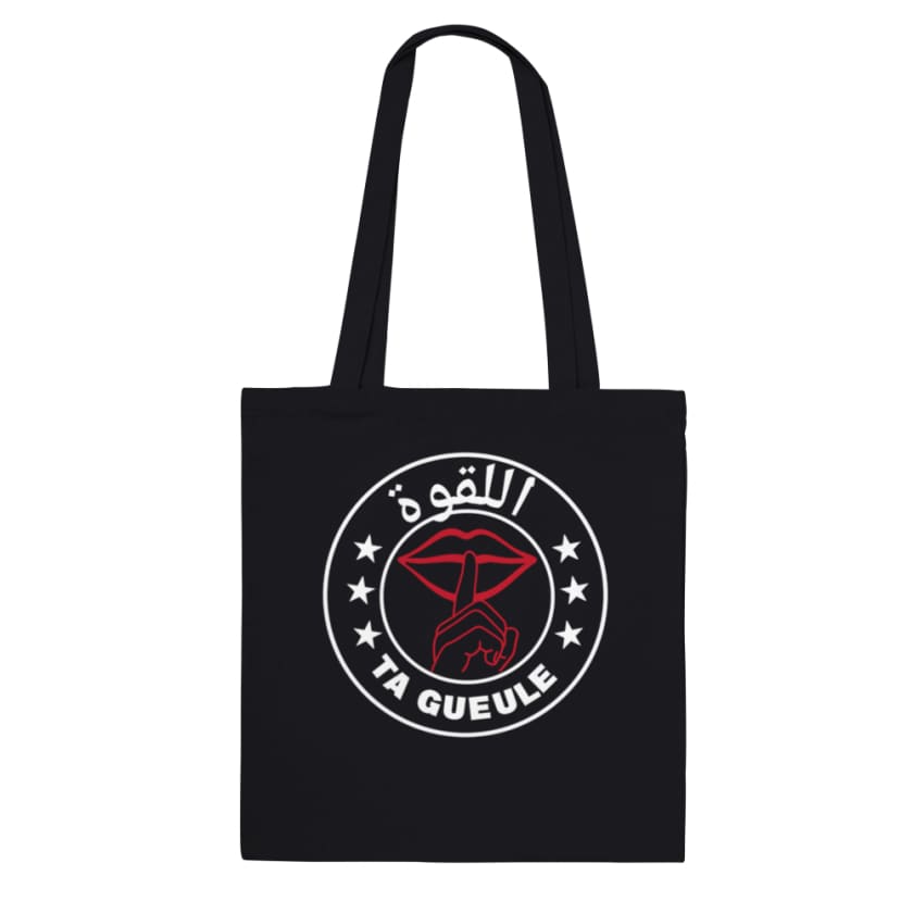 Tote Bag Alakwa Ta gueule - Black - Print Material