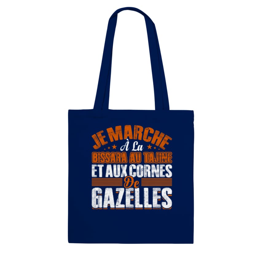 Tote Bag Bissara - Navy - Print Material