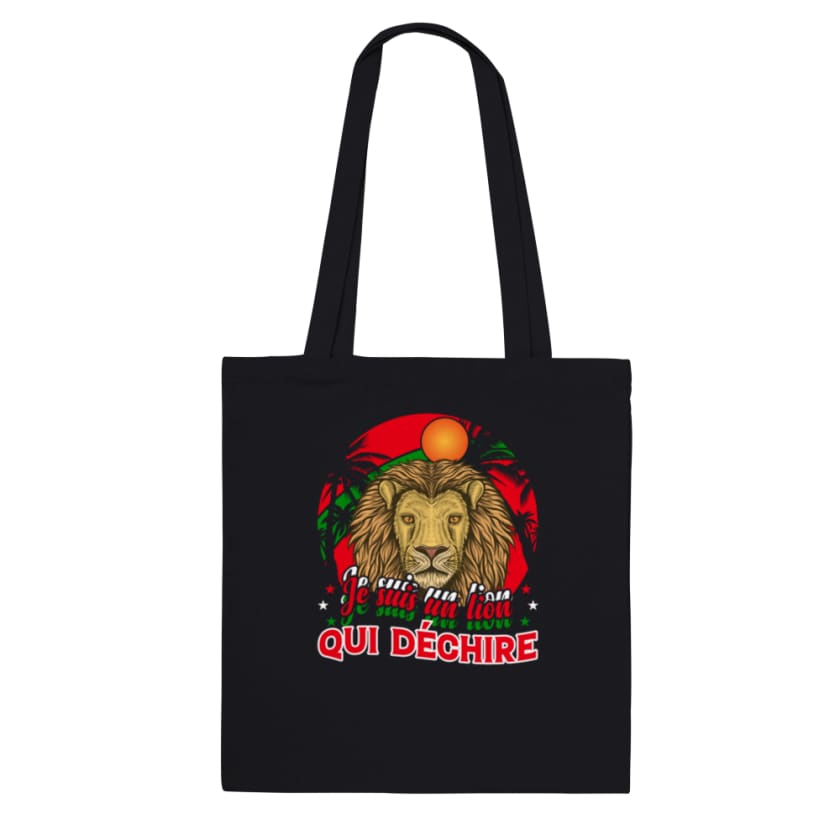 Tote Bag je suis un lion qui déchire - Print Material