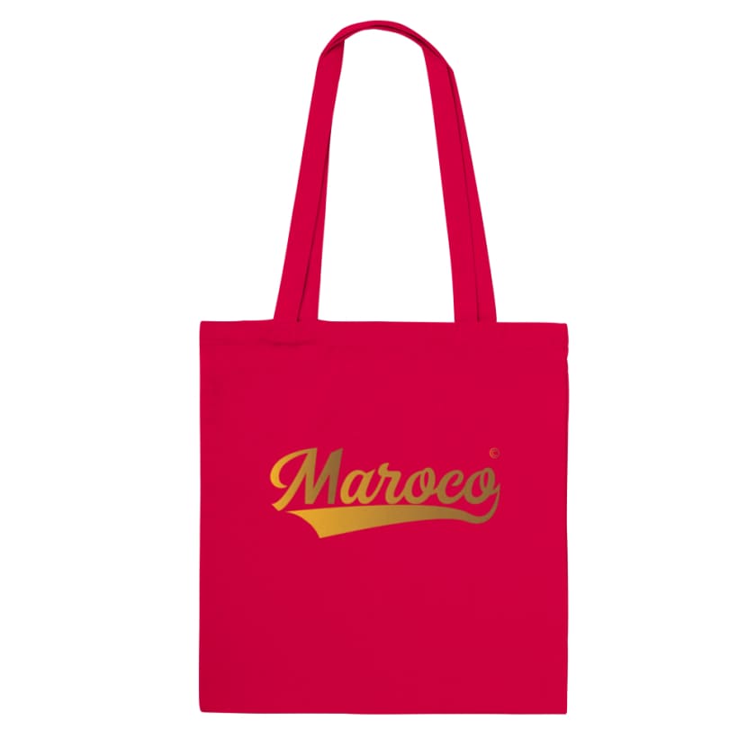 Tote Bag Maroco - Red - Print Material