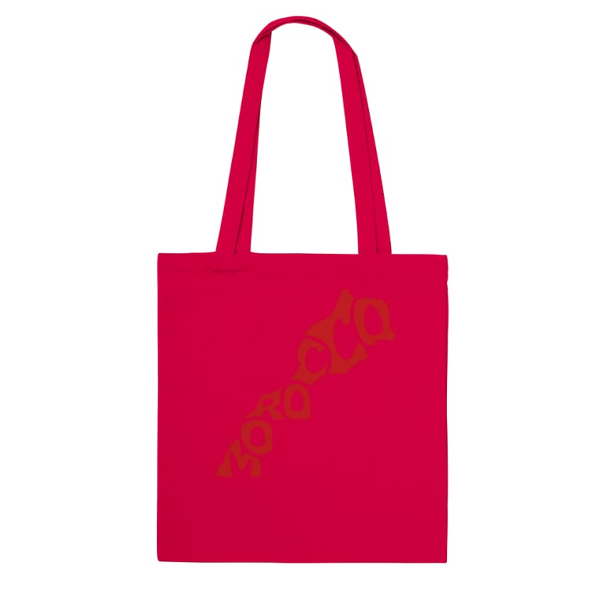 Tote Bag Morocco - Red - Print Material