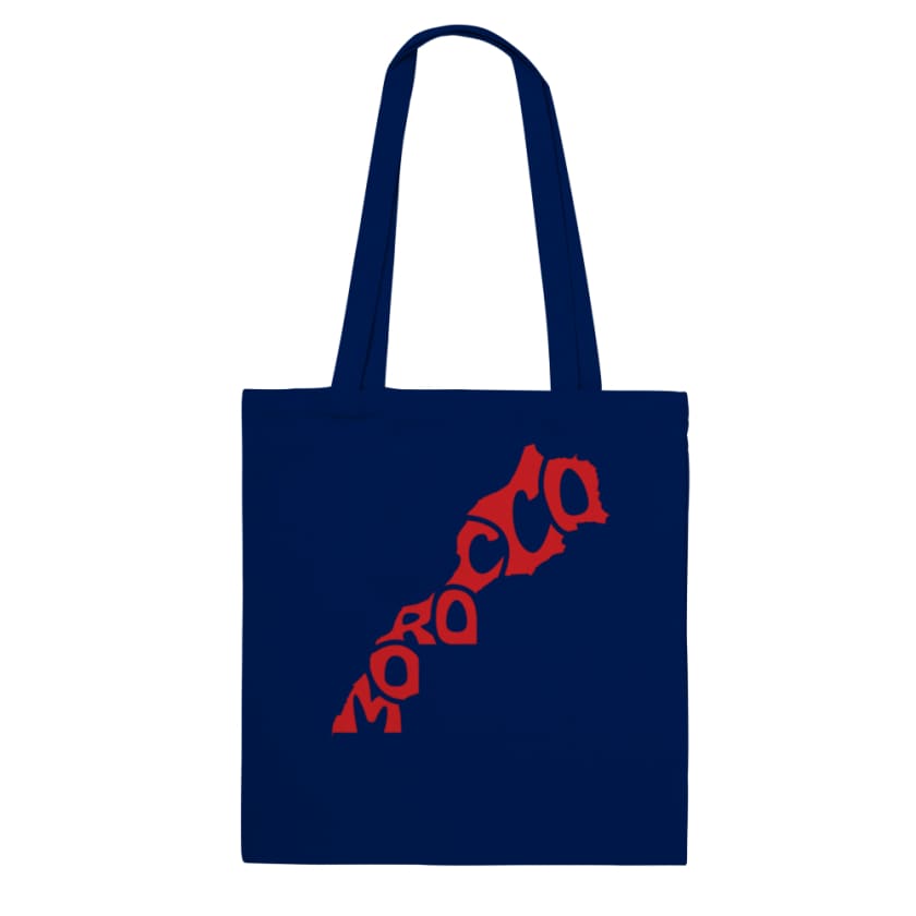 Tote Bag Morocco - Navy - Print Material