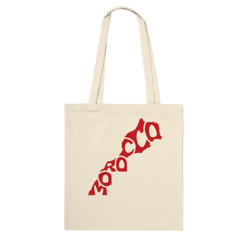 Tote Bag Morocco - Natural - Print Material