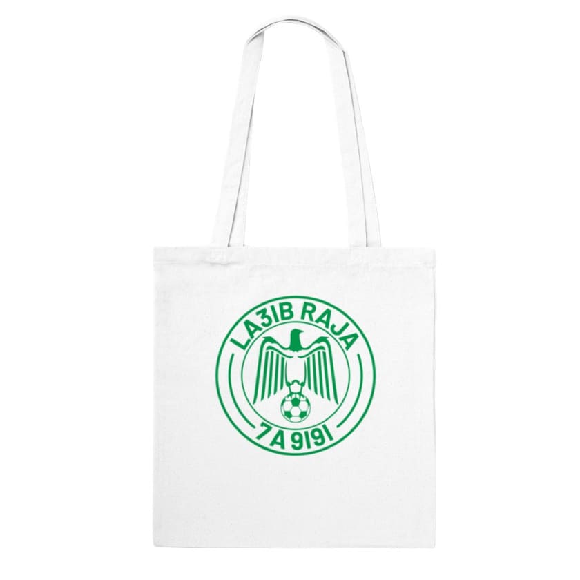Tote Bag RAJA club de foot casablanca LA3IB RAJA 7A9I9I - 