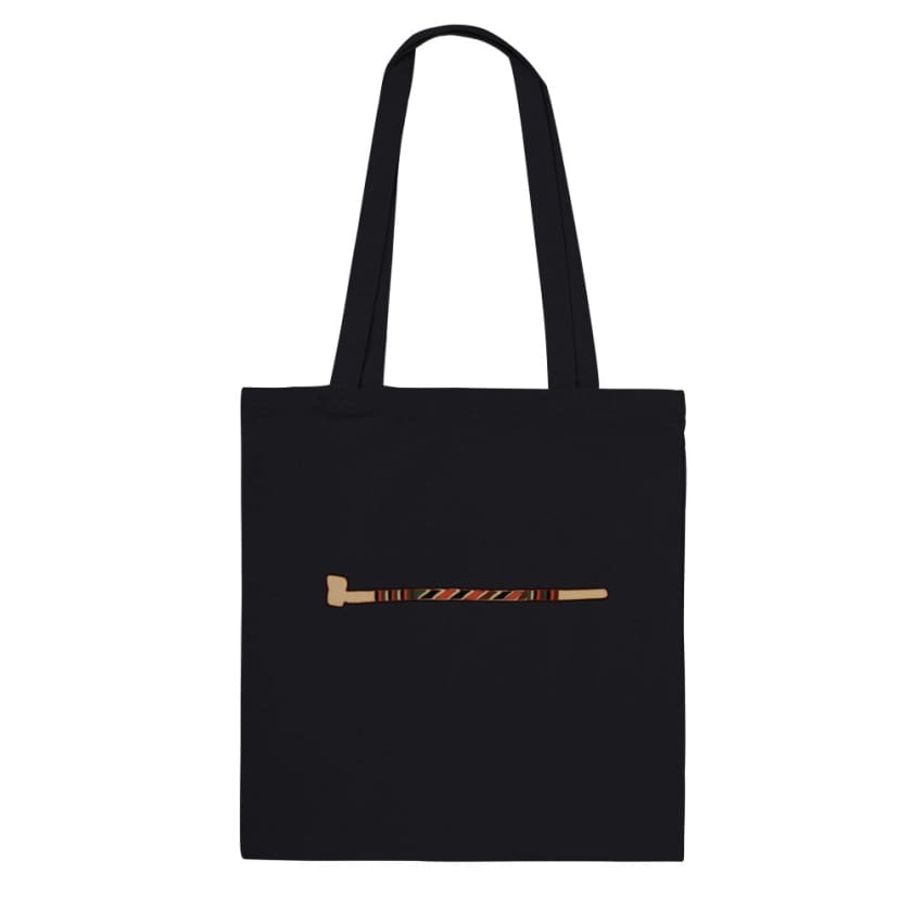 Tote Bag sebci pipe Marocaine - Noir - Print Material