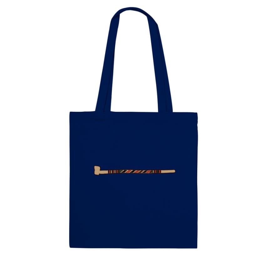 Tote Bag sebci pipe Marocaine - Marine - Print Material