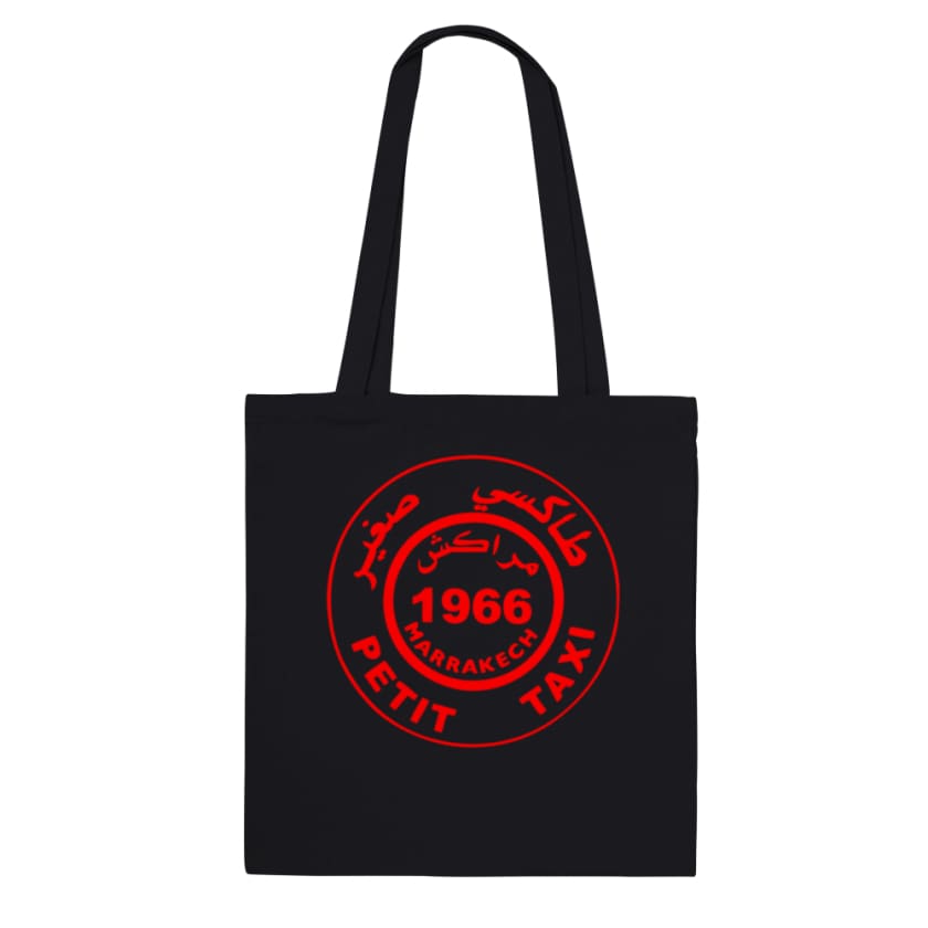 Tote Bag taxi saghir petit taxi Marrakech 1966 original - 
