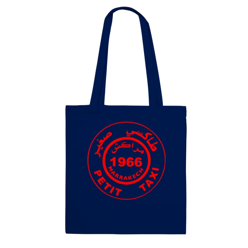 Tote Bag taxi saghir petit taxi Marrakech 1966 original - 